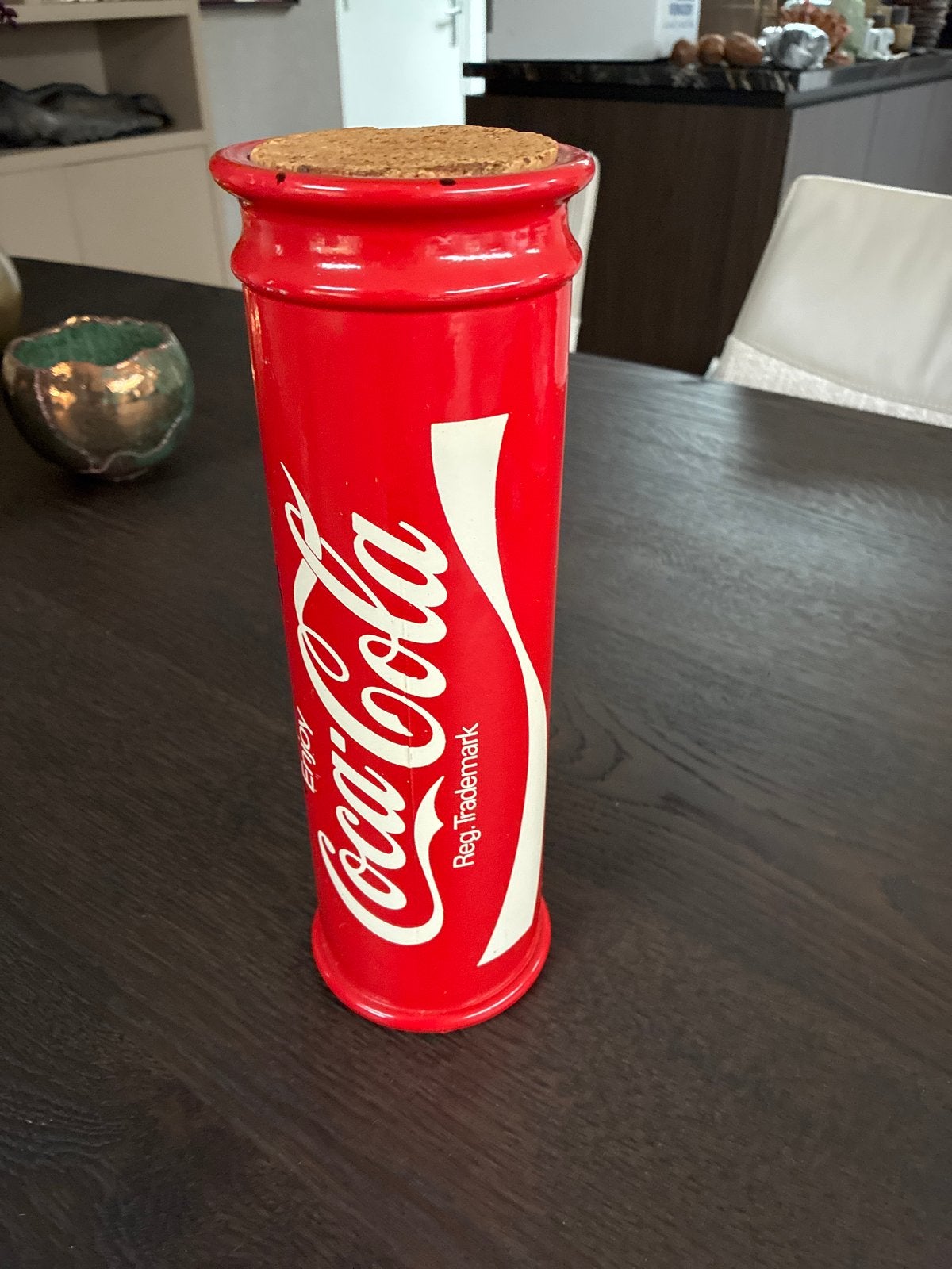 Vintage Coca-Cola vaas, Ophalen, Gebruikt, Gebruiksvoorwerp