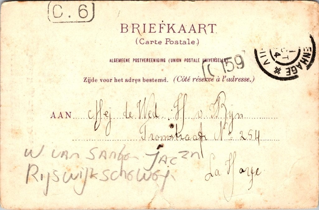 Den Haag 's-Gravenhage - 12 antieke ansichtkaarten III, Verzenden, Voor 1920, Gelopen, Zuid-Holland