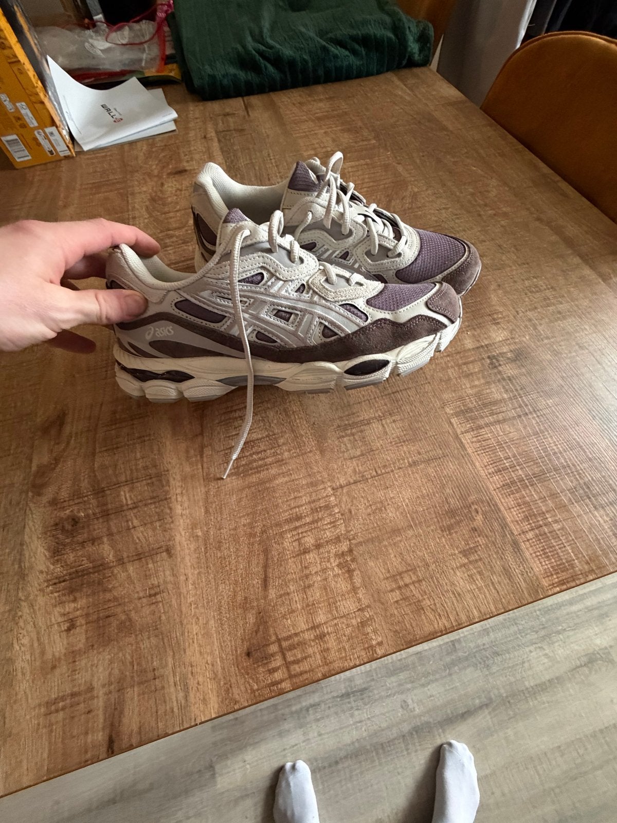 Zo goed als nieuw Asics herenschoenen - Maat 44, Ophalen, Nieuw, Sneakers of Gympen