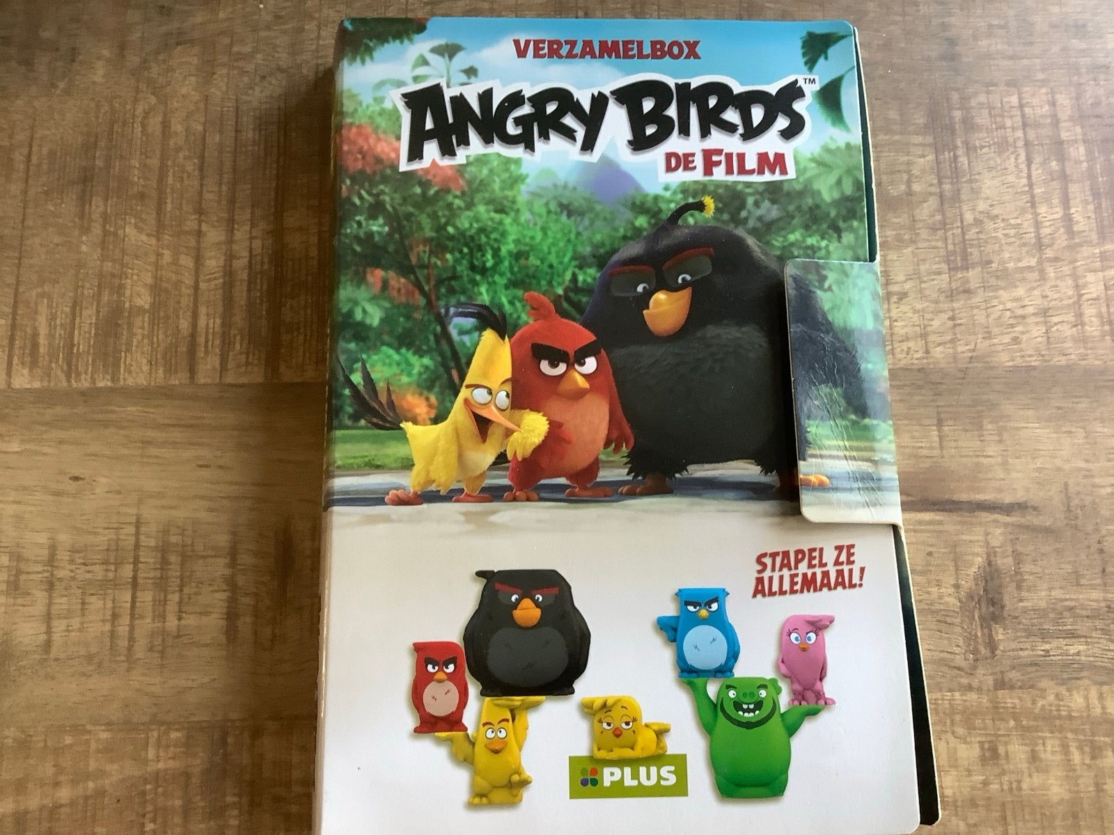 Angry Birds De Film Verzamelbox met 25 Stapelfiguren, Ophalen of Verzenden, Zo goed als nieuw