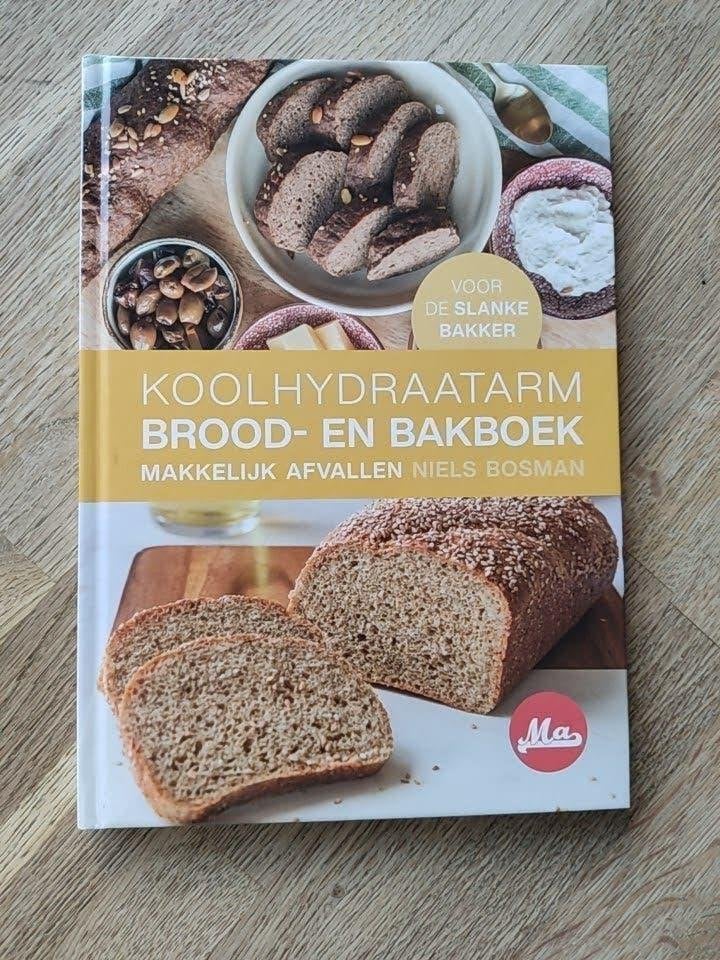 KOOLHYDRAATARM BROOD- EN BAKBOEK, NIELS BOSMAN, Nieuwstaat., Overige typen, Ophalen of Verzenden, Zo goed als nieuw, Niels Bosman