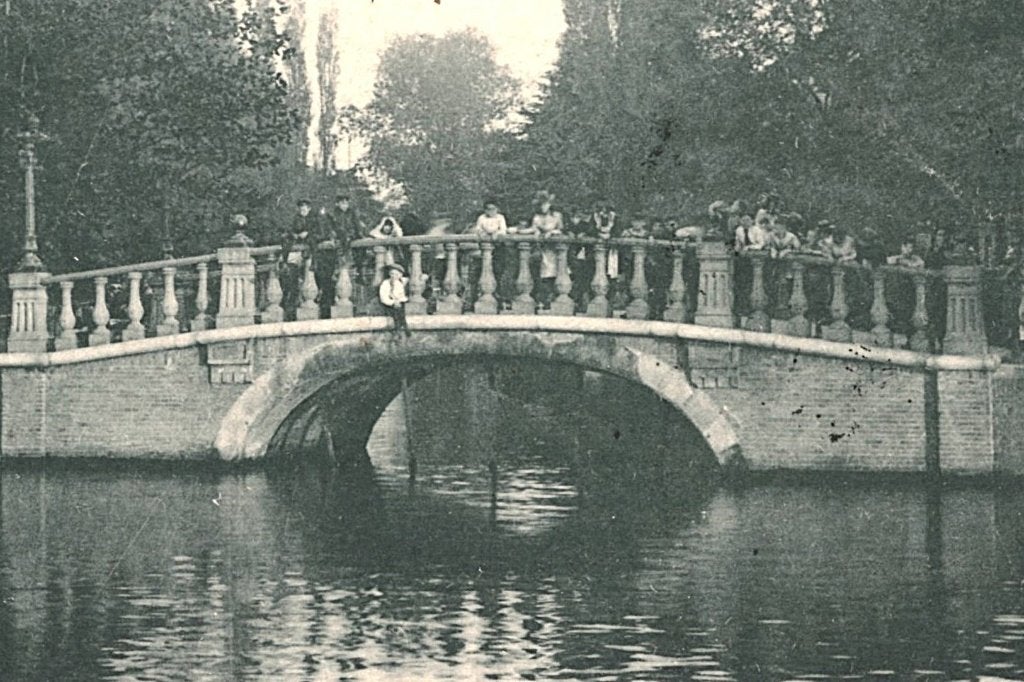 700330 Amsterdam Hortus Plantsoen 1901 Gelopen met postzegel, Ophalen of Verzenden, Voor 1920, Gelopen, Noord-Holland