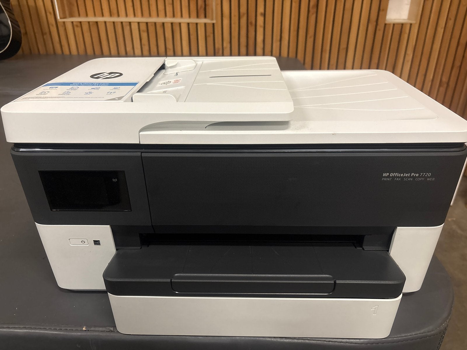 HP OfficeJet Pro 7720 All-in-One Printer A3 Kleur, Ophalen, Faxen, Inkjetprinter, All-in-one