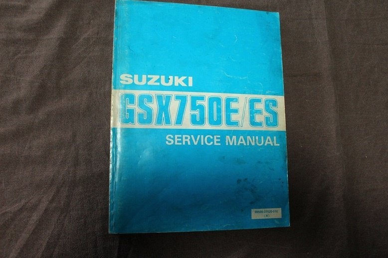 Suzuki GSX750 E ES 1983 motorcycle service manual GSX 750, Ophalen of Verzenden, Suzuki