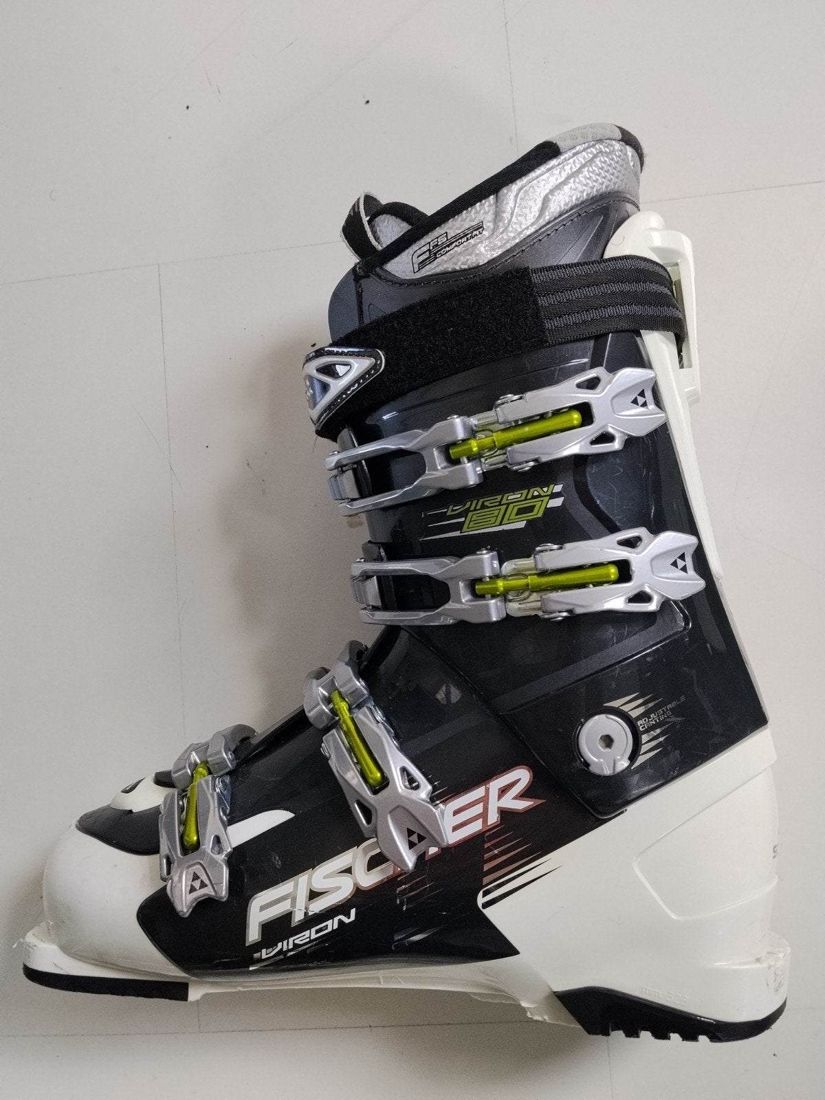 maat 43 / 44 Fischer Viron 80 skischoenen ski schoenen boots, Fischer, Schoenen, Ophalen of Verzenden, Zo goed als nieuw