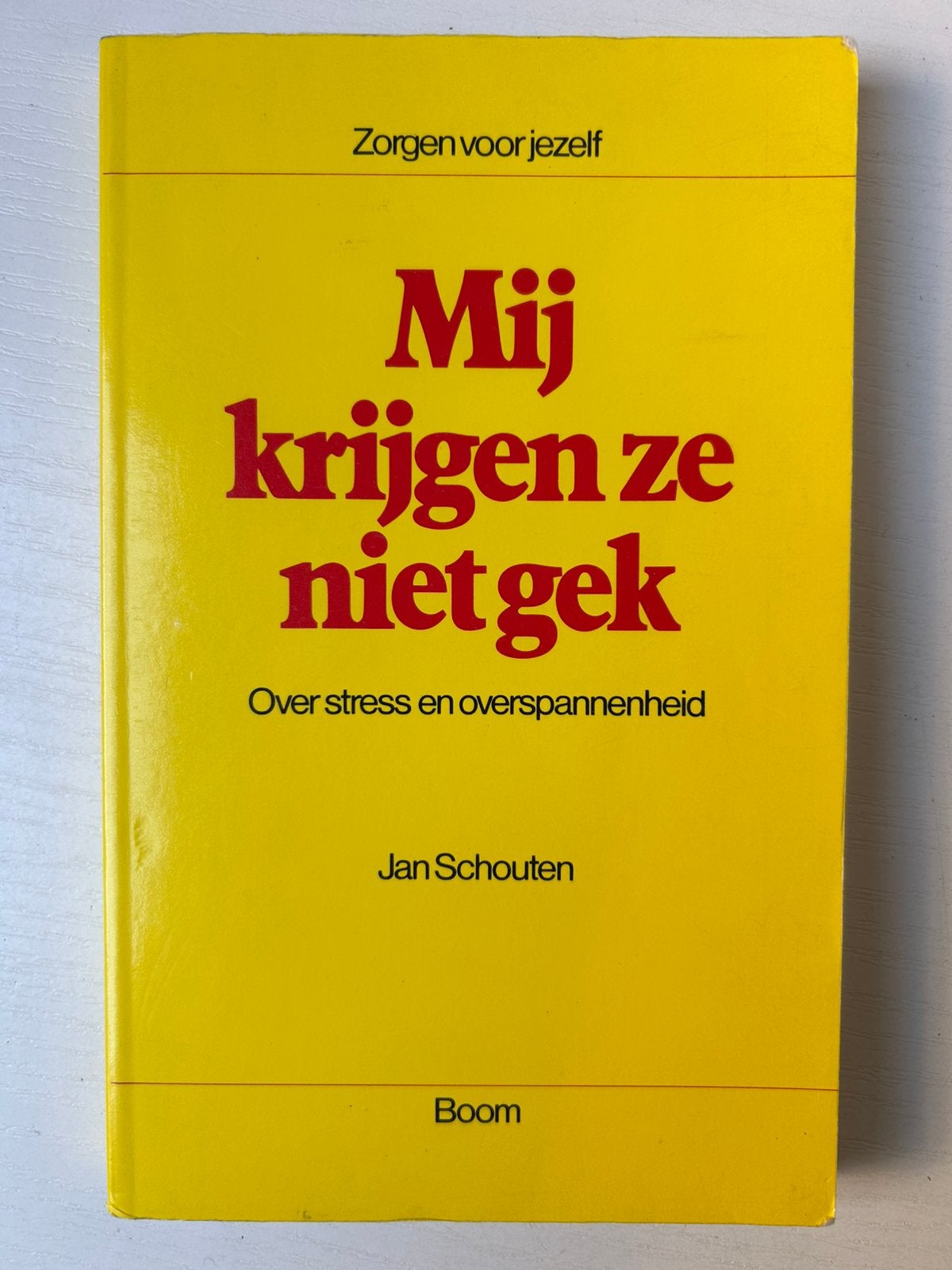 Jan Schouten - Mij krijgen ze niet gek, Ophalen of Verzenden, Gelezen, Jan Schouten
