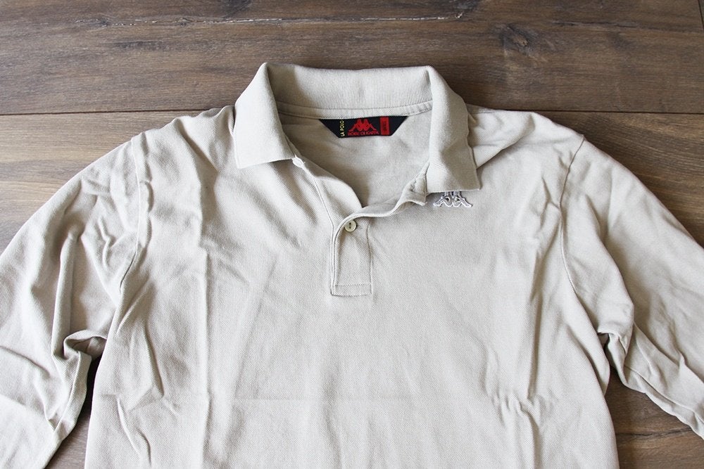 Kappa Polo 100% Katoen (S) - 19 € 20,-, Kappa, Beige, Ophalen of Verzenden, Zo goed als nieuw