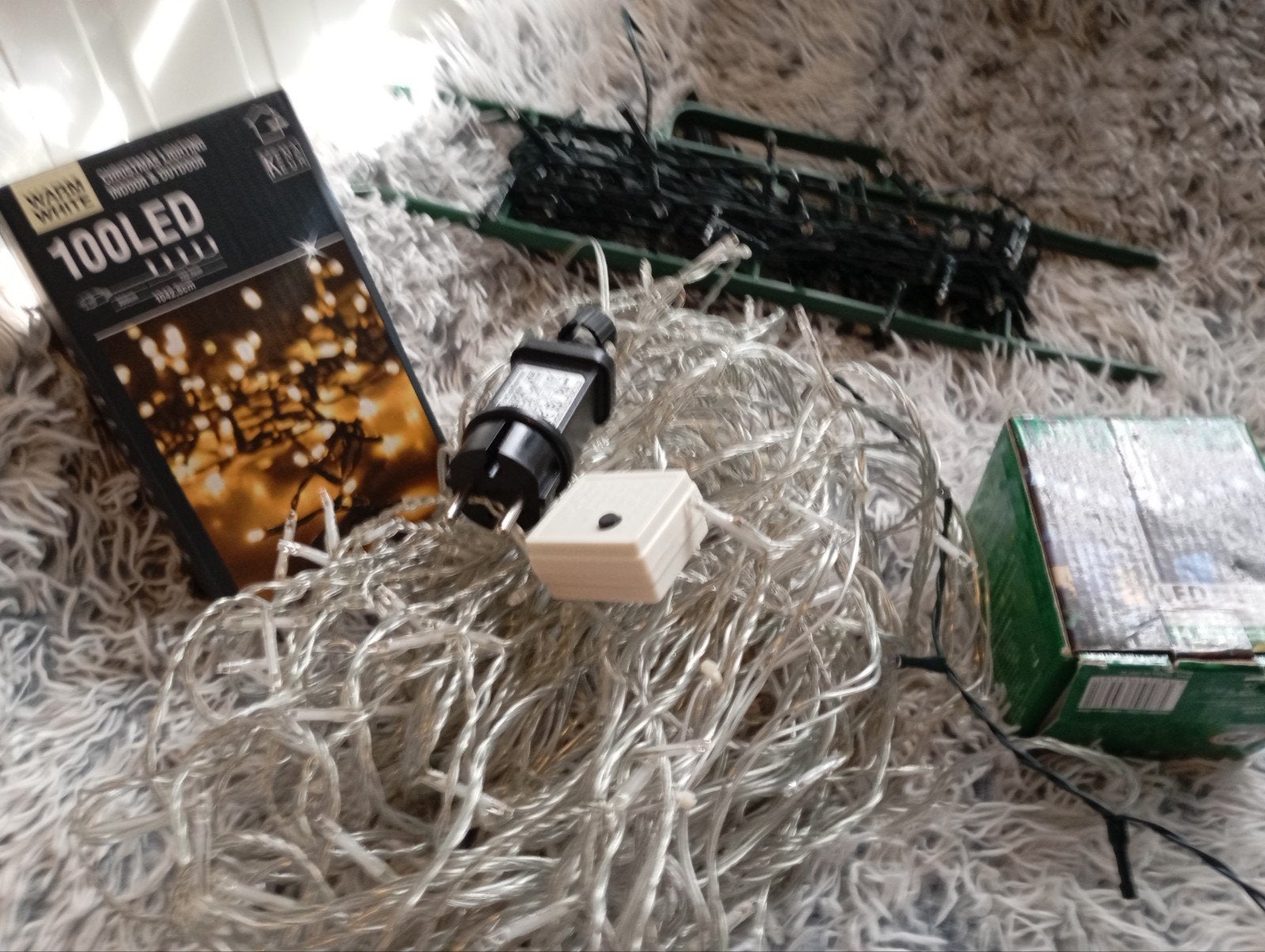 4 LED VERLICHTING LAMPJES ZIT OOK VD RAAM GORDIJN BIJ NU 18€, Ophalen of Verzenden
