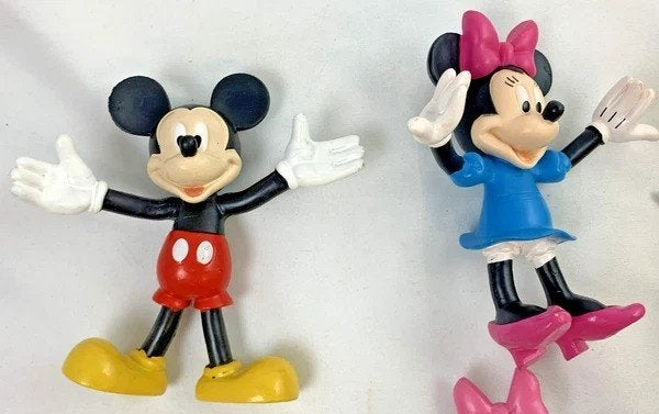 Disney bend-em 6 figuren Mickey Minnie Donald Goofy Pluto, Coolsingel 104, 3011 AG Rotterdam, Netherlands, Zo goed als nieuw, Kend Used Items EZ