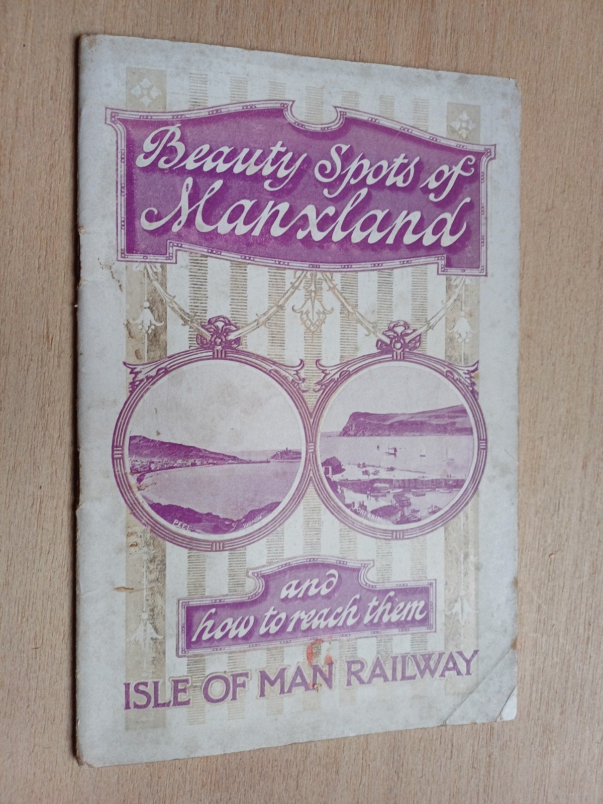 1911 - Isle of Man Railway 48 blz Excursiegids Manxland € 10, Ophalen, Trein, Boek of Tijdschrift