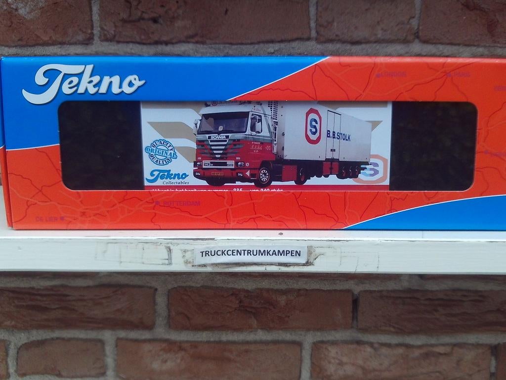 Tekno  Scania  143 - 450  van  BB  Stolk., Ophalen of Verzenden, Nieuw, Bus of Vrachtwagen, Tekno