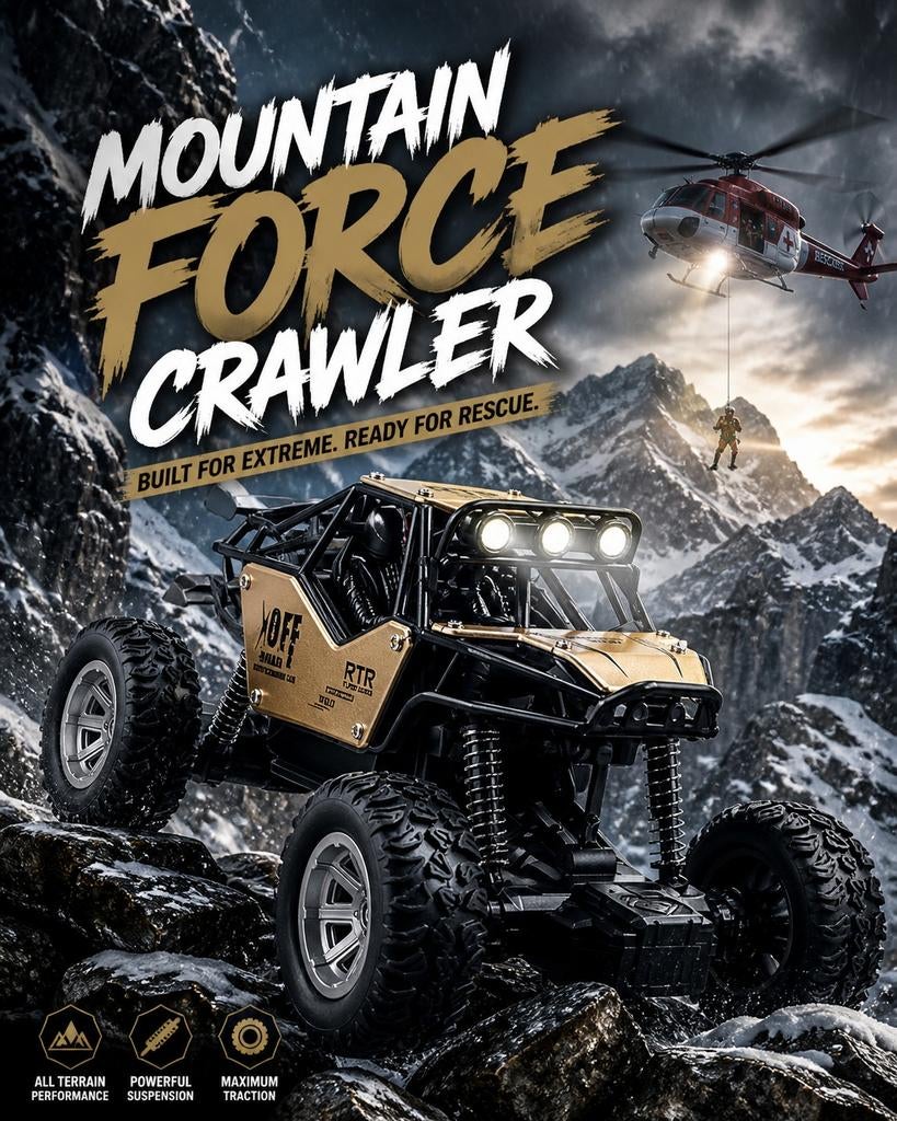 Rc auto " The Mountain Force Crawler", Elektro, Auto offroad, Nieuw, Ophalen of Verzenden