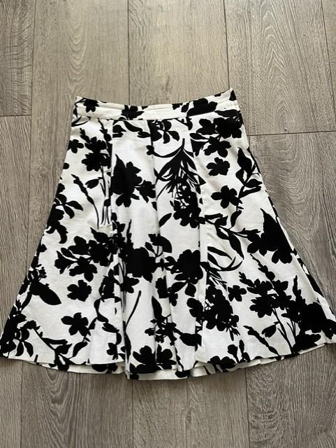 Mooie rok maat 34 (zwart-wit), H&M, Zwart, Ophalen of Verzenden, Zo goed als nieuw