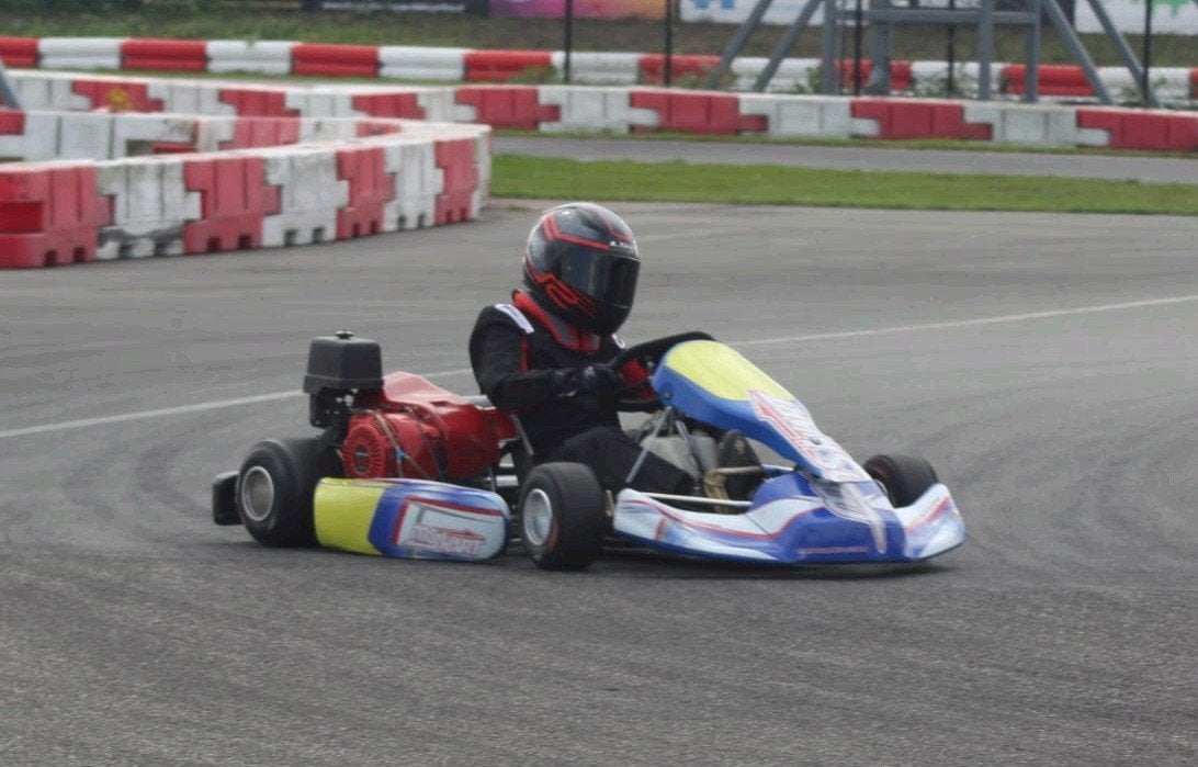 MS Kart Roller - complete kart zonder motor, Ophalen, Gebruikt, Kart