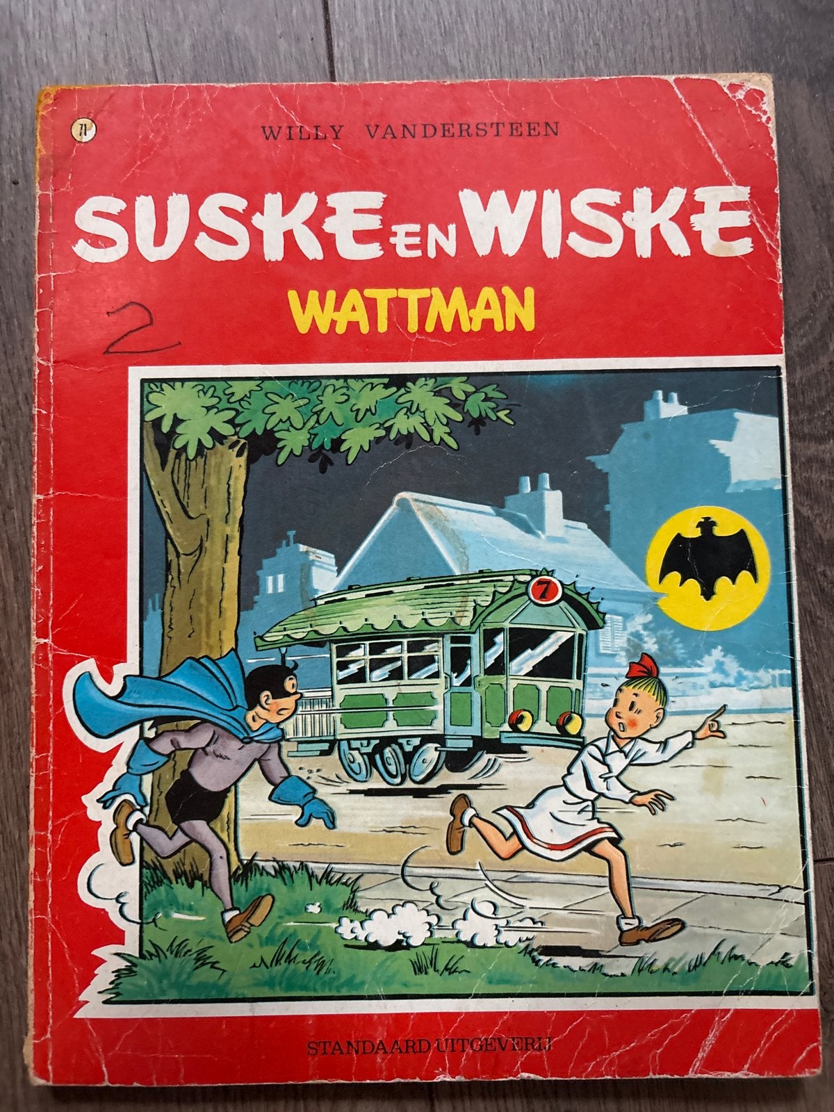 Suske en Wiske - Wattman (nummer 2), Eén stripboek, Ophalen of Verzenden, Gelezen