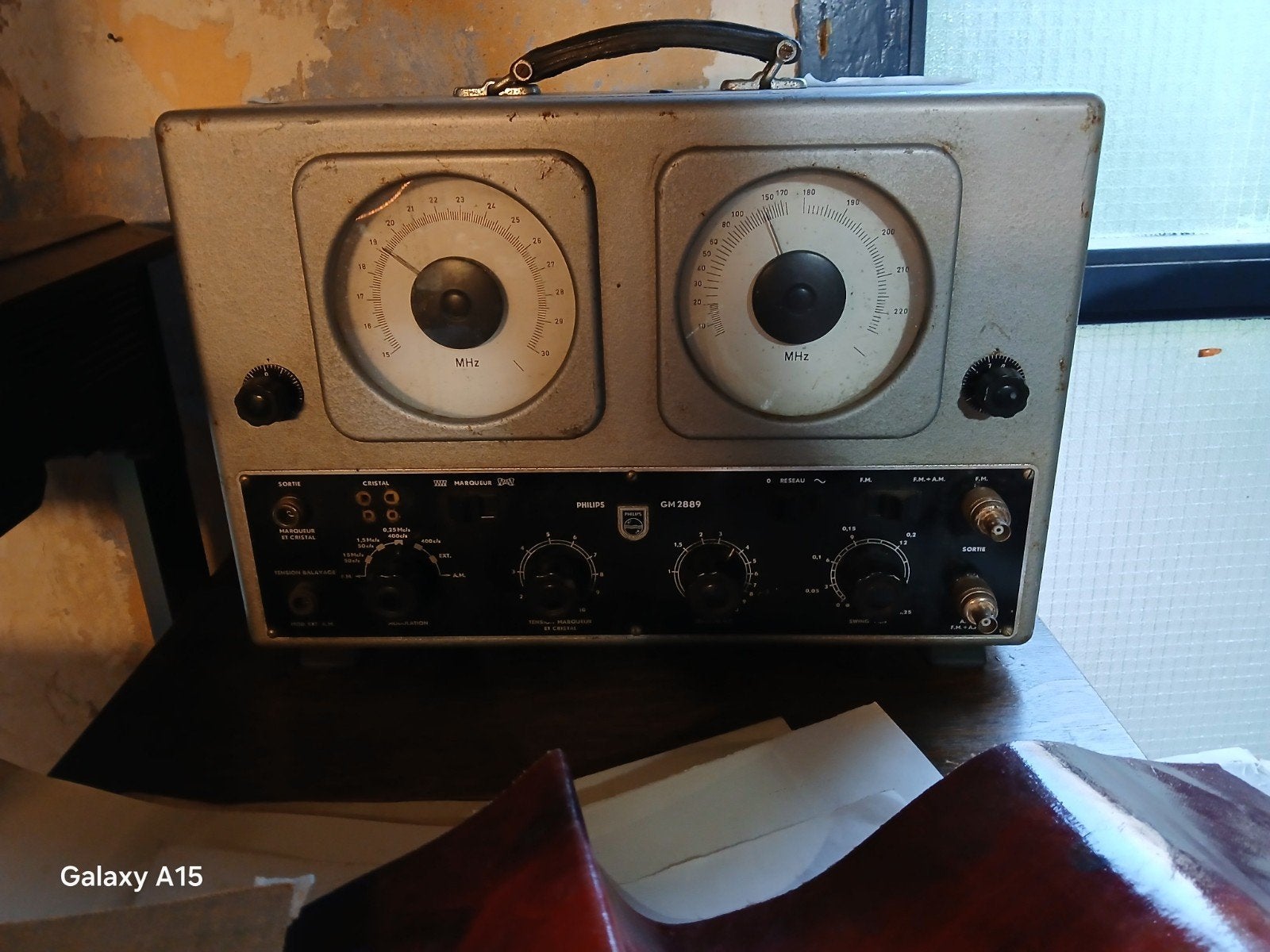 Vintage Philips GM3809 Signaalgenerator - Zeldzaam!, Ophalen