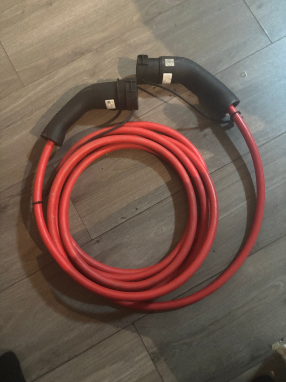 Aptiv Laadkabel (UNIVERSEEL) voor Elektrische Auto - Rood, Auto diversen, Ophalen, Gebruikt