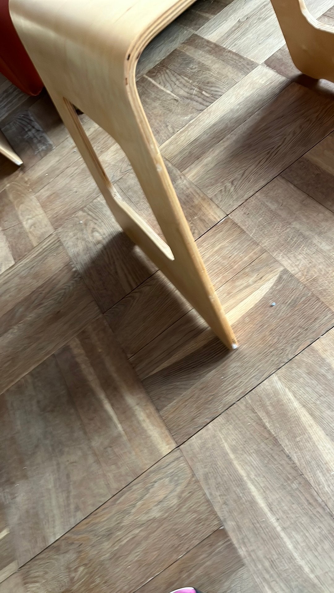Vintage IKEA Kruk Benjamin, Ophalen, Minder dan 55 cm, Gebruikt, Vierkant