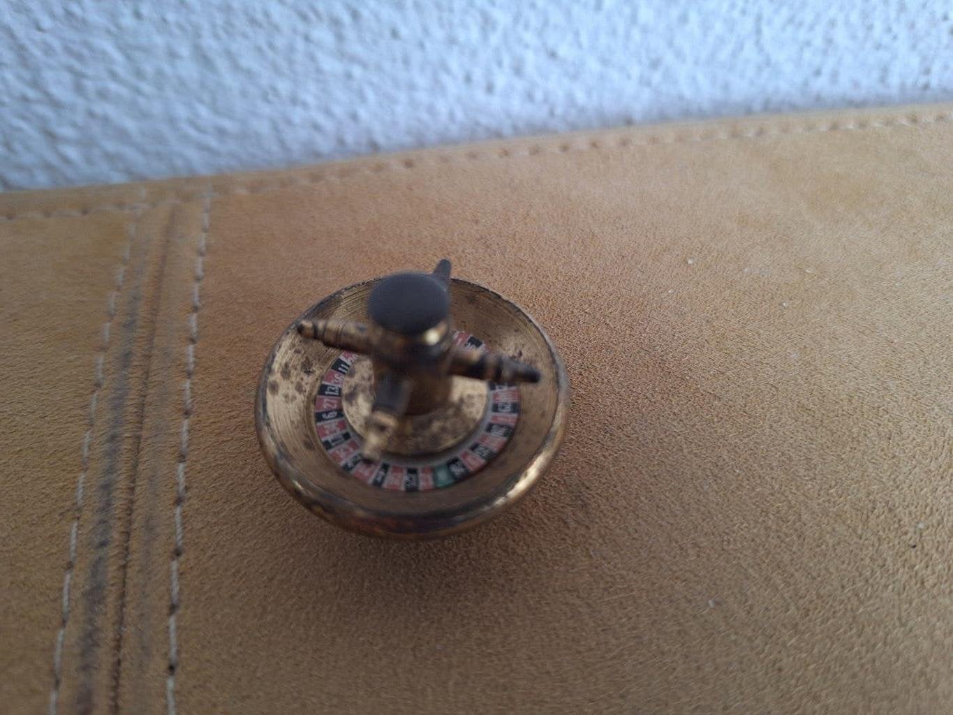 Miniatuur Roulette Wiel, Antiek en Kunst, Ophalen