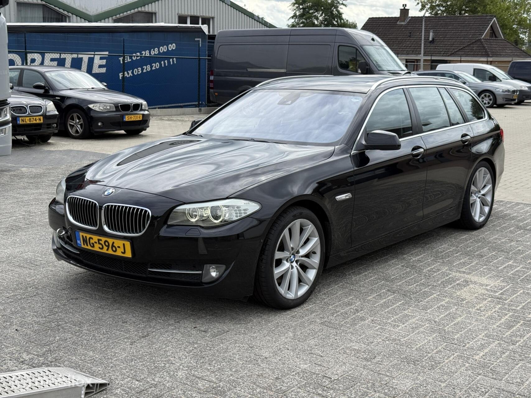 BMW 5-serie Touring 535xd High Executive, Automaat, Euro 5, Gebruikt, Zwart