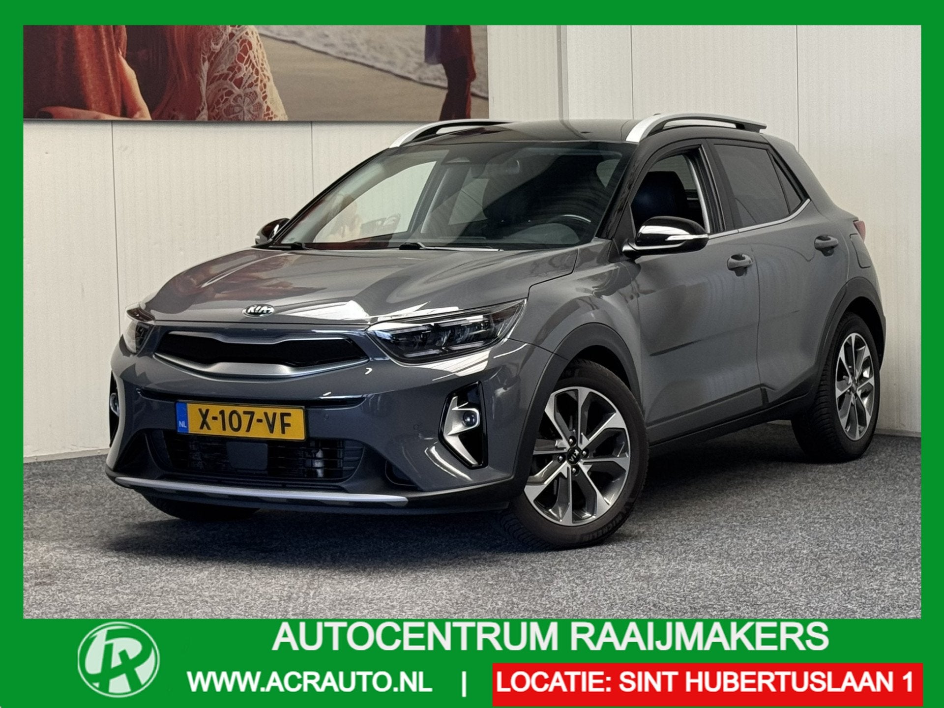 Kia Stonic 1.0 T-GDi MHEV DYNAMIC PLUS LINE AUTOMAAT NAVIGAT, 1160 kg, Gebruikt, Bedrijf, Hybride Elektrisch/Benzine
