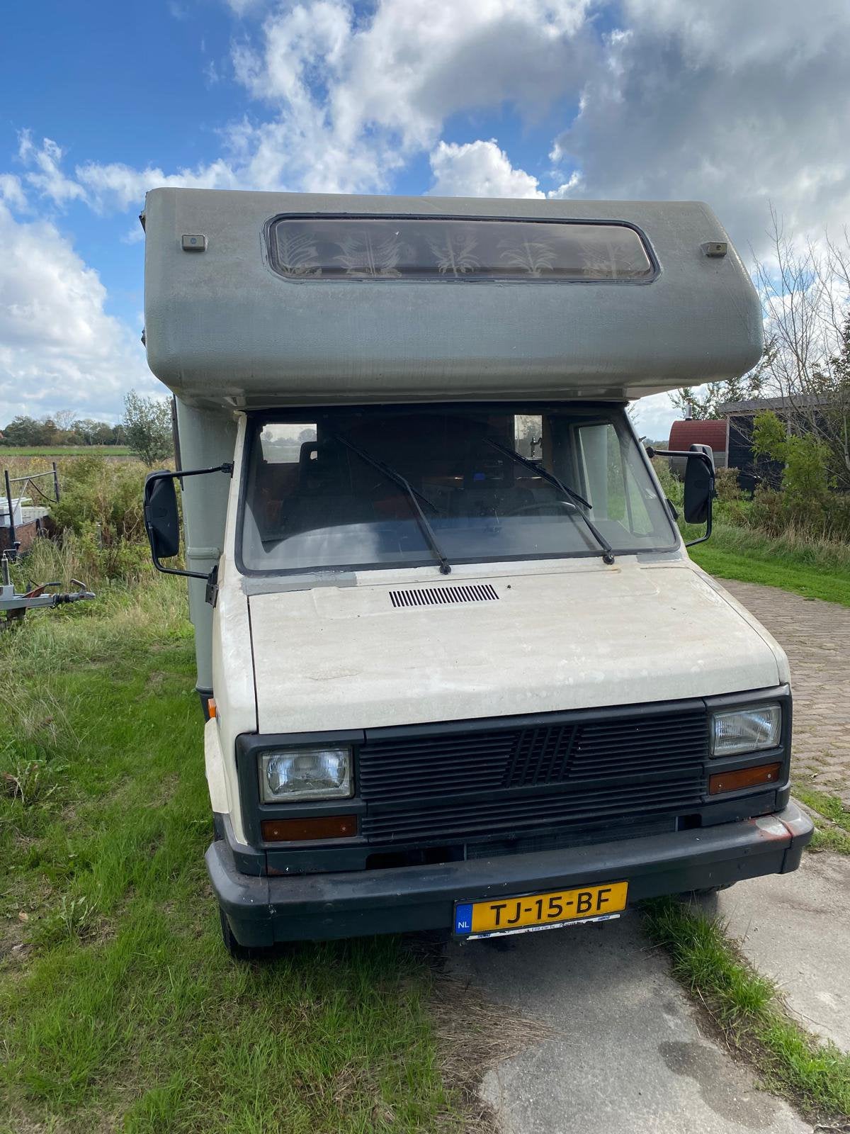 Fiat Ducato NA 4 2.0 Benzine kampeer/pipoauto !, Caravans en Kamperen, Chemisch toilet, Standaard zit, Alkoof, Fiat