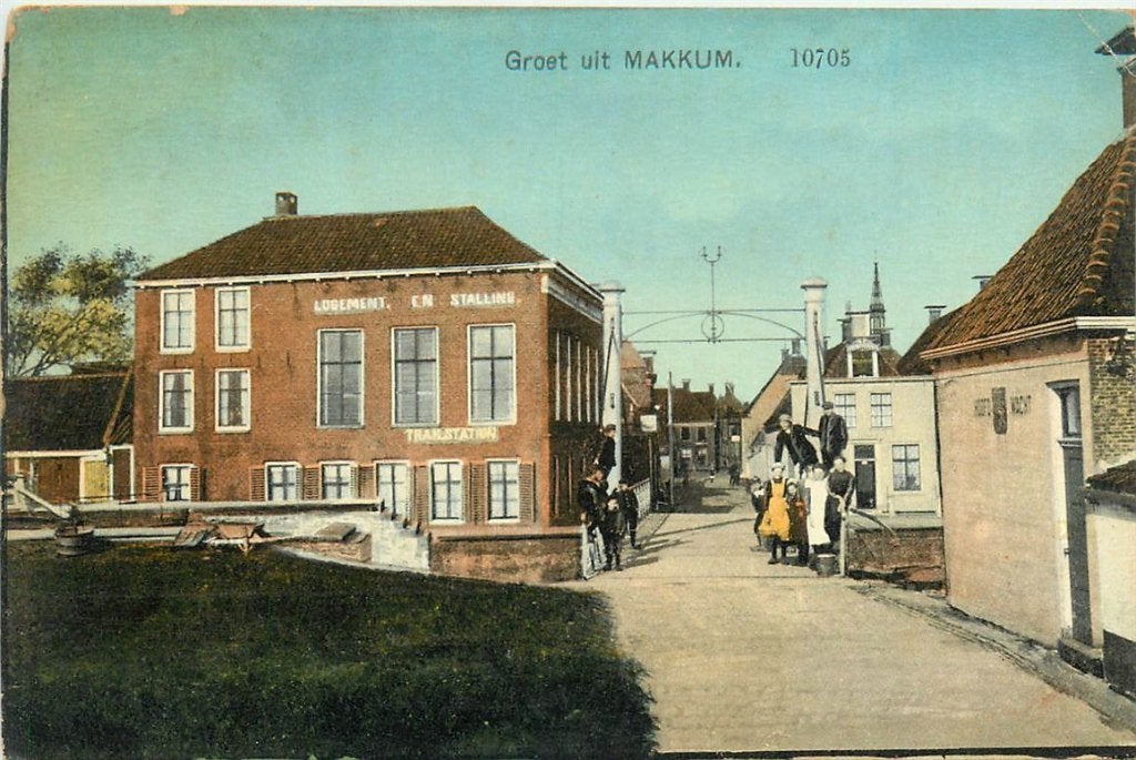 701-219-045 Makkum, Verzenden, Voor 1920, Friesland