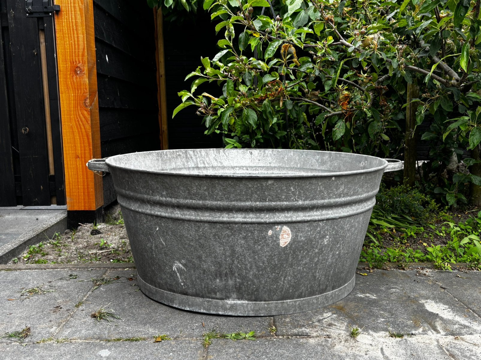 Zinken ronde tobbe, Ophalen