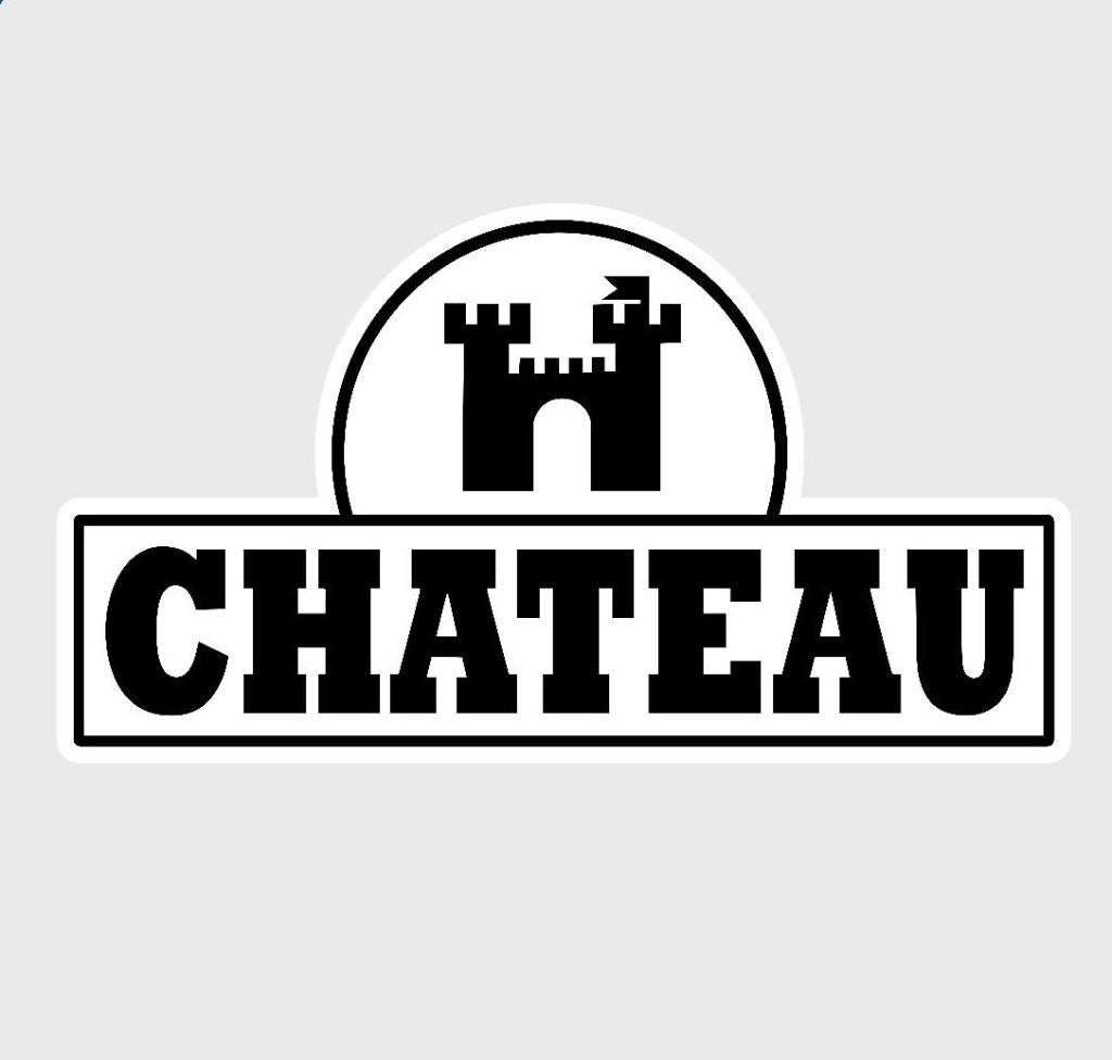 Chateau full colour caravan en camper sticker, Verzenden, Nieuw, Overige typen