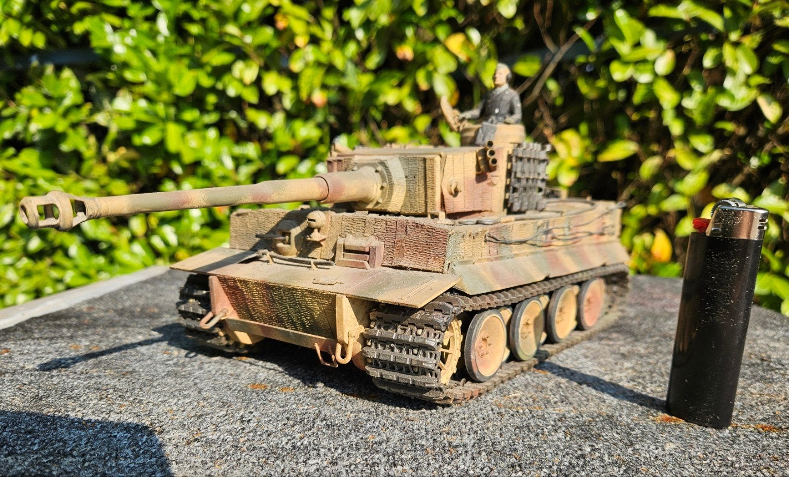Tiger Tank wo2, Verzamelen, Militaria | Tweede Wereldoorlog, Ophalen of Verzenden, Duitsland, Miniatuur of Beeldje