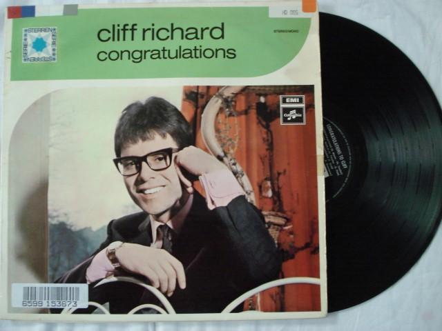 Cliff Richard - Congratulations, Ophalen of Verzenden, Gebruikt, 12 inch