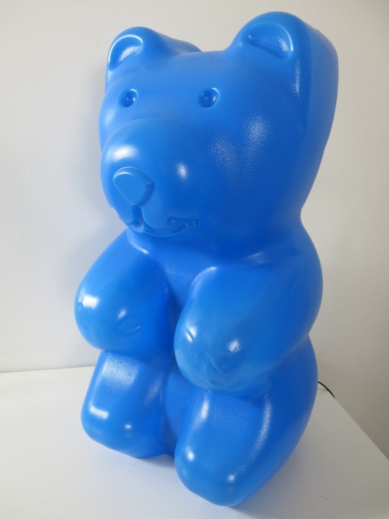 Blauwe Gummy Bear tafellamp Messow, jaren 90, Ophalen of Verzenden