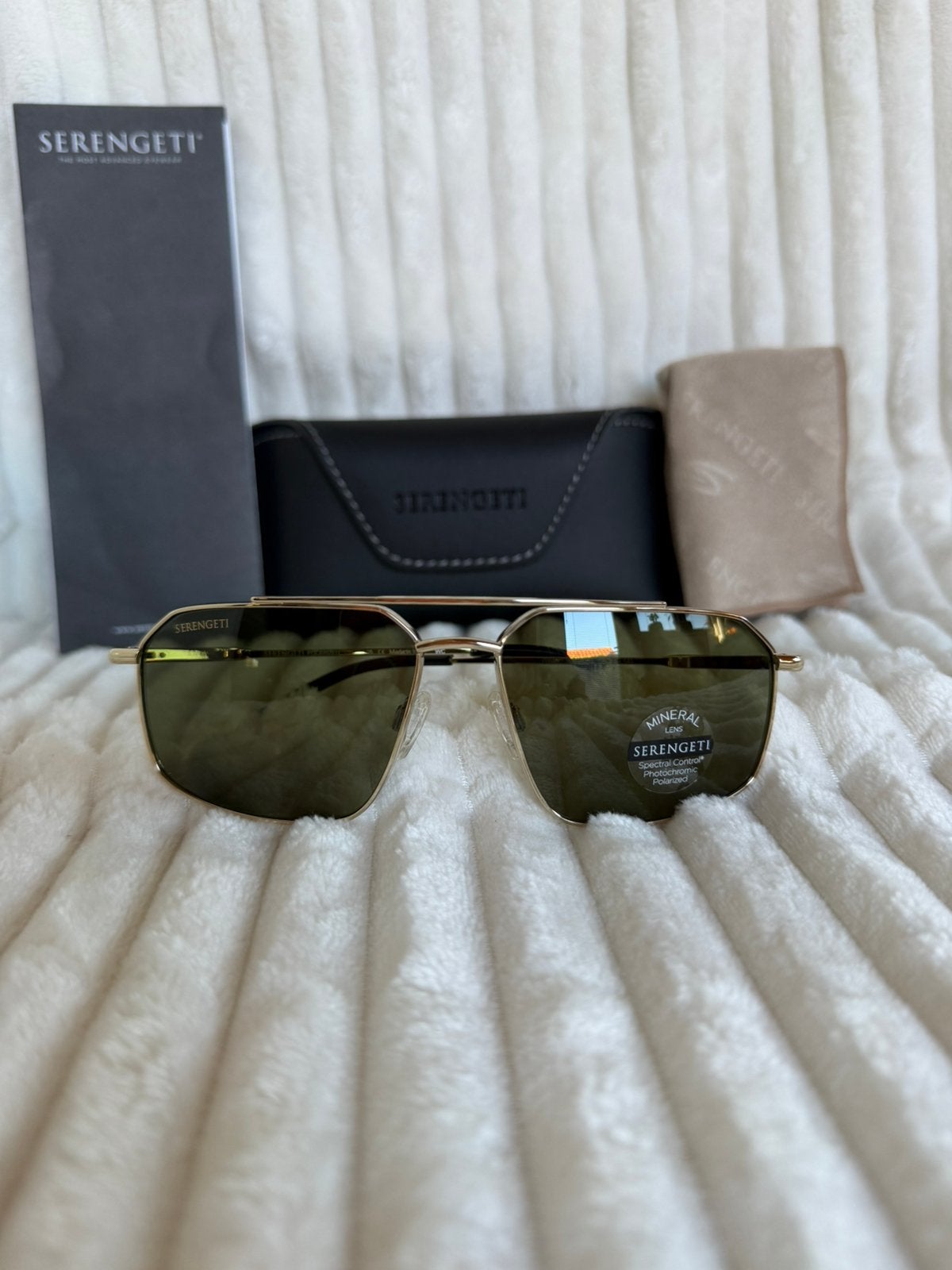 Serengeti Wayne SS546001 incl garantie en btw-factuur, Zonnebril, Verzenden, Nieuw, Nvt
