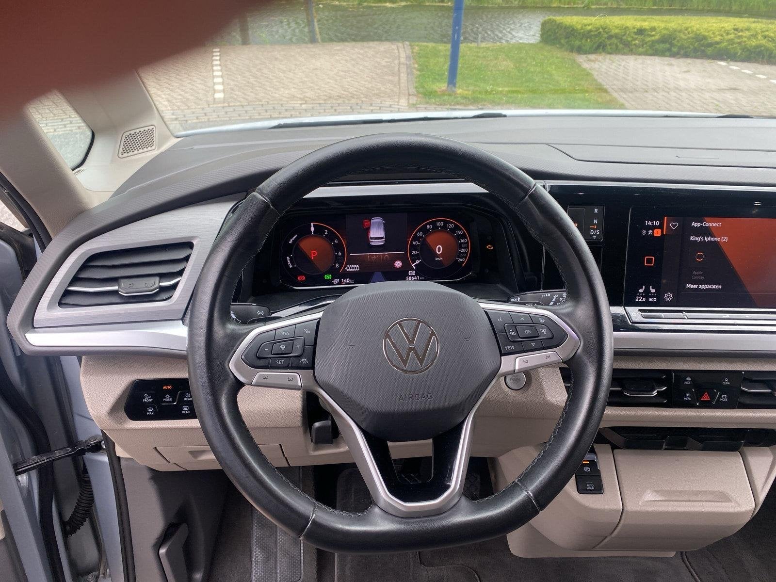 Volkswagen Multivan 1.4 eHybrid L1H1 Life | Trekhaak | LED M, Auto's, Stof, Gebruikt, Euro 6, 7 stoelen