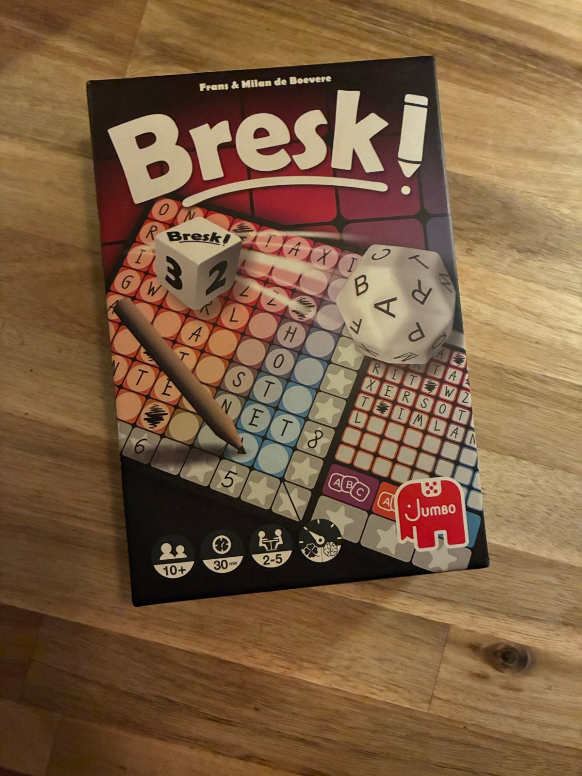 Bresk! Het snelle woordspel van Jumbo, Een of twee spelers, Ophalen of Verzenden, Zo goed als nieuw