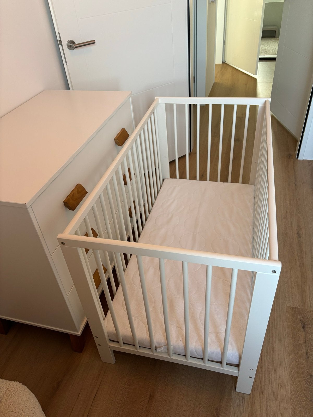 IKEA peuterbed met matras 60x120, Ophalen, Gebruikt, Ledikant