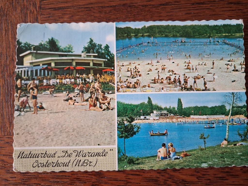 Oosterhout - Natuurbad De Warande, Verzenden, 1940 tot 1960, Gelopen, Noord-Brabant