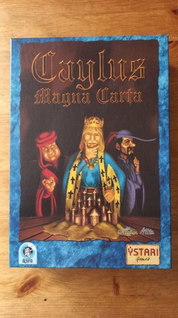 Caylus: Magna Carta spel, Een of twee spelers, Ophalen of Verzenden, Nieuw