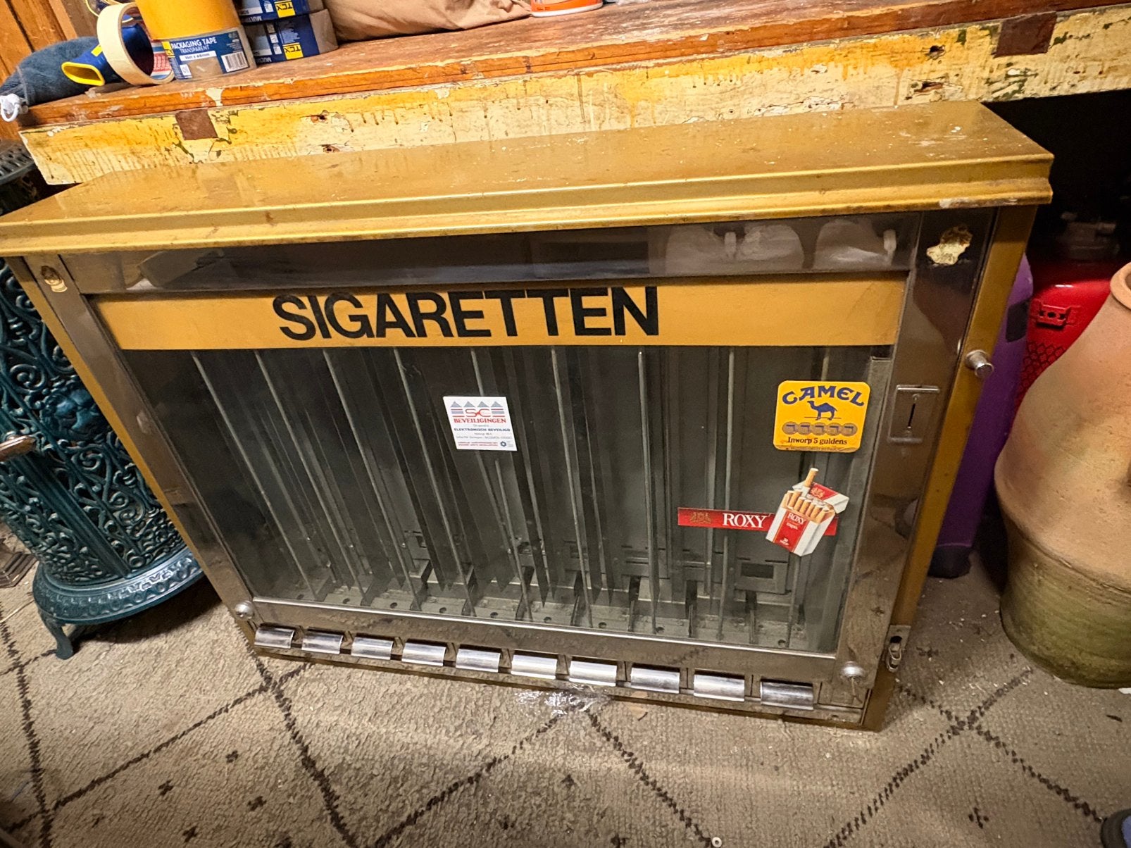 MANCAVE !!!!  Oude sigaretten-automaat jaren ‘70/‘80, Verzamelen, Ophalen, Zo goed als nieuw