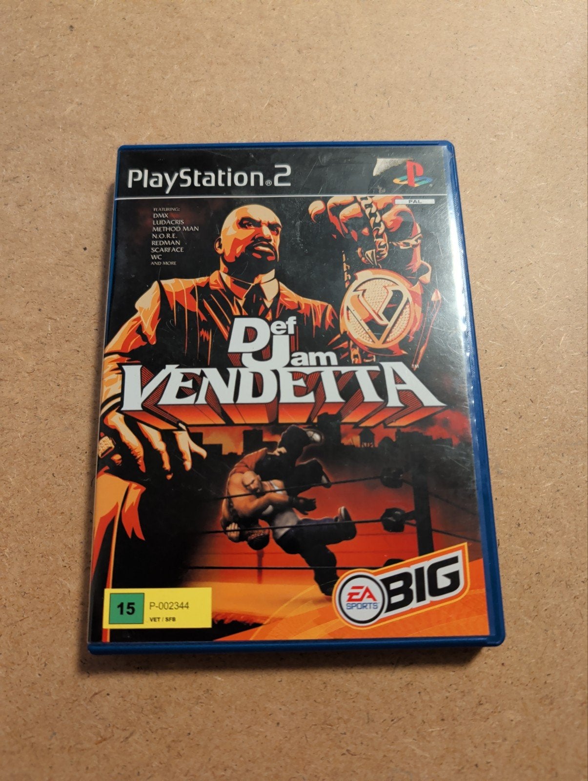 Def Jam Vendetta Playstation 2, Spelcomputers en Games, Games | Sony PlayStation 2, 1 speler, Ophalen of Verzenden, Zo goed als nieuw