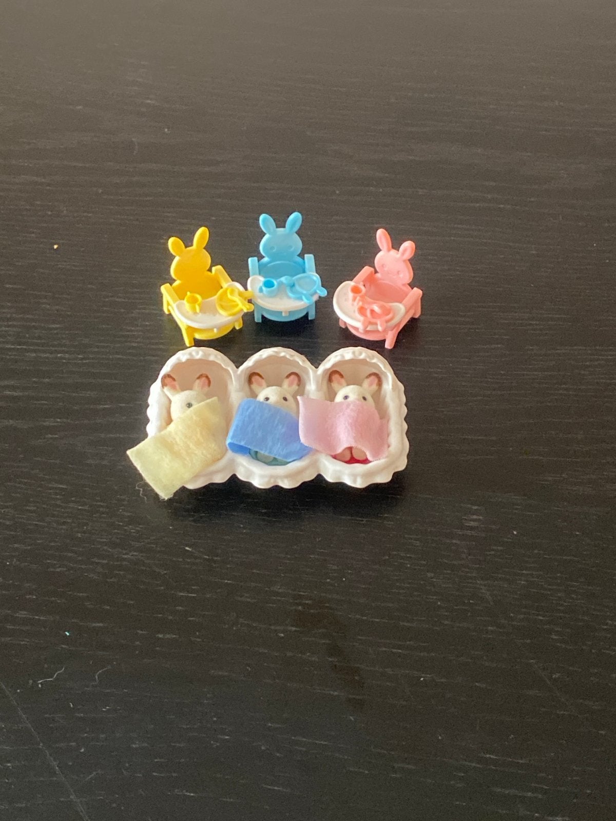 Sylvanian Families 5532 drieling verzorgingsset, Ophalen of Verzenden, Zo goed als nieuw, Jongen of Meisje