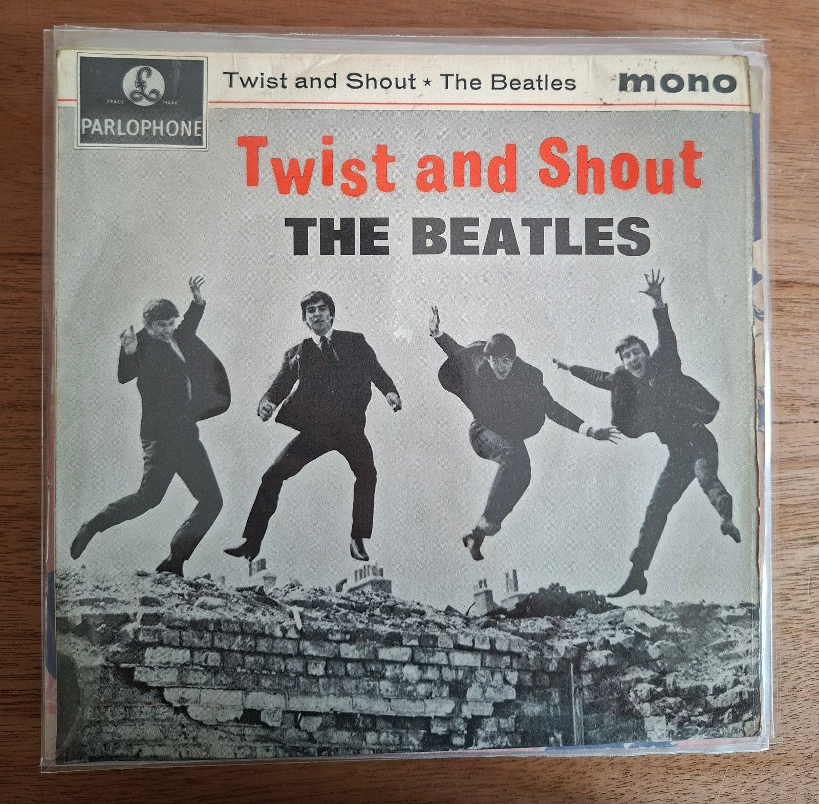 Beatles  - EP  - 4 nummers  - Twist and shout - TOP, Gebruikt, 7 inch, Ophalen of Verzenden, EP
