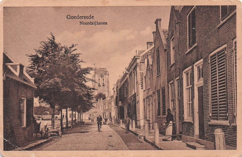 703-071-009 Goedereede Noordzijhaven, Verzenden, Voor 1920, Zuid-Holland