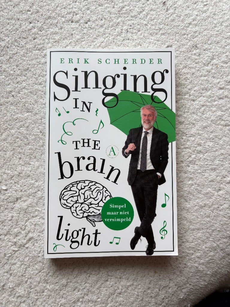 Singing in the Brain light - Erik Scherder, Boeken, Erik Scherder, Nieuw, Ophalen of Verzenden, Overige onderwerpen