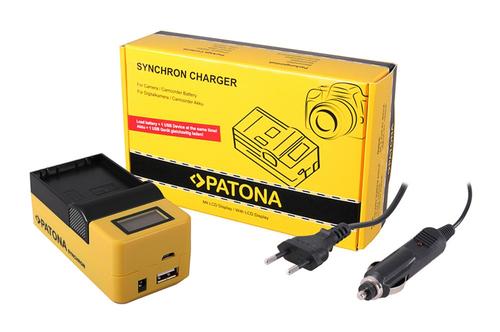 Synchron USB Charger Olympus BLH1 BLH-1 with LCD, Audio, Tv en Foto, Fotografie | Accu's en Batterijen, Nieuw, Verzenden