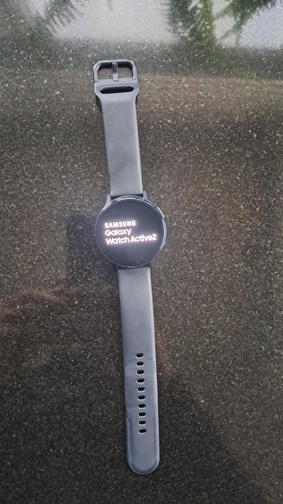 Samsung Galaxy Watch Active2, Sieraden, Tassen en Uiterlijk, Smartwatches, Gebruikt, Android, Zwart, Stappen, Ophalen of Verzenden