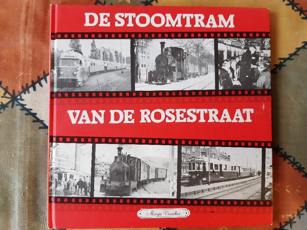De stoom tram van de rosestraat oud rotterdam., Ophalen, 20e eeuw of later, Gelezen
