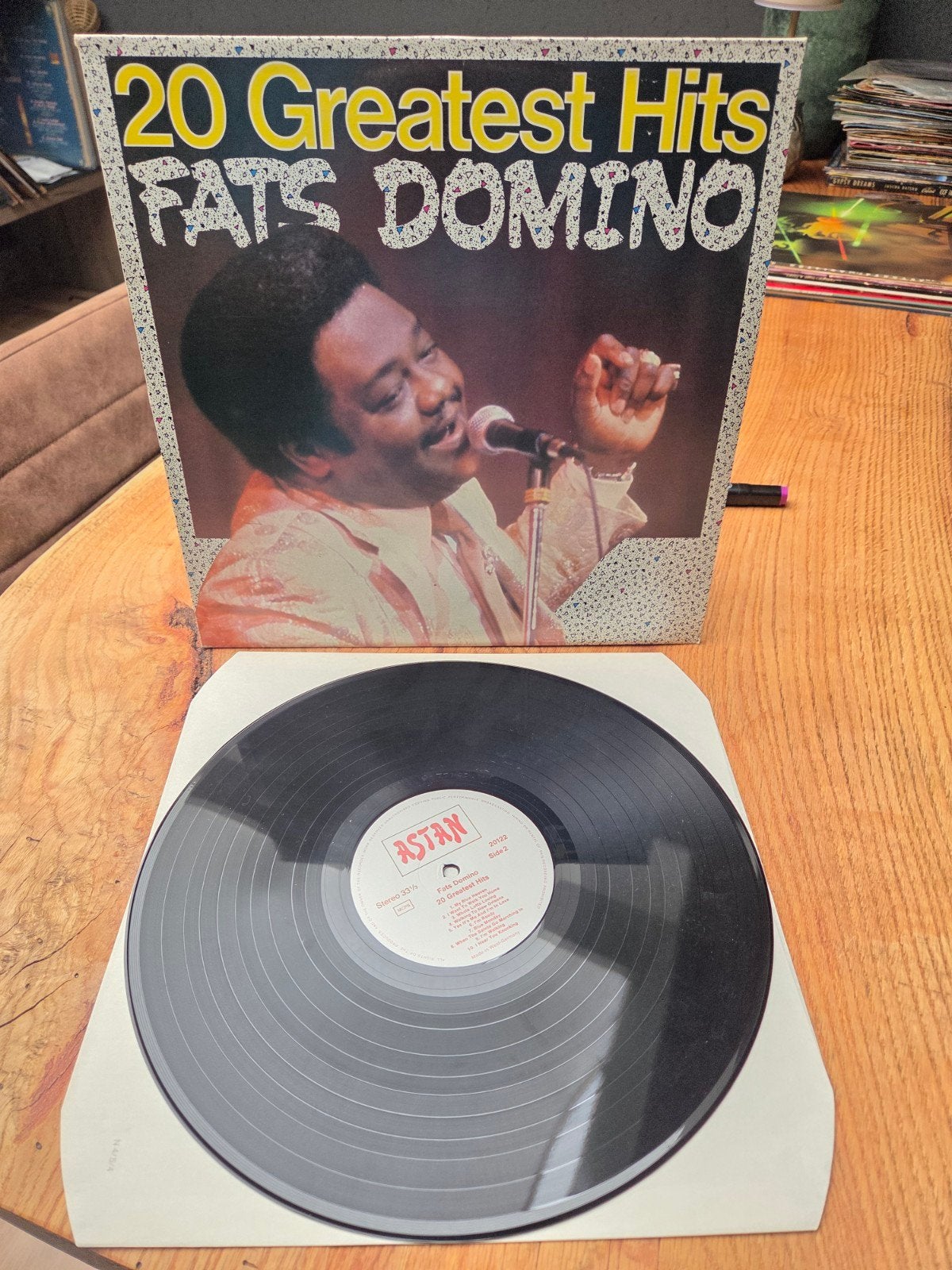 Fats Domino - 20 Greatest Hits LP (Pop, Rock & Roll), LP, Gebruikt, Pop, Ophalen of Verzenden