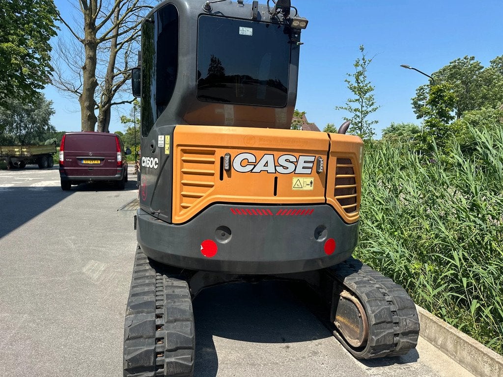 Case CX60C (bj 2017), Graafmachine