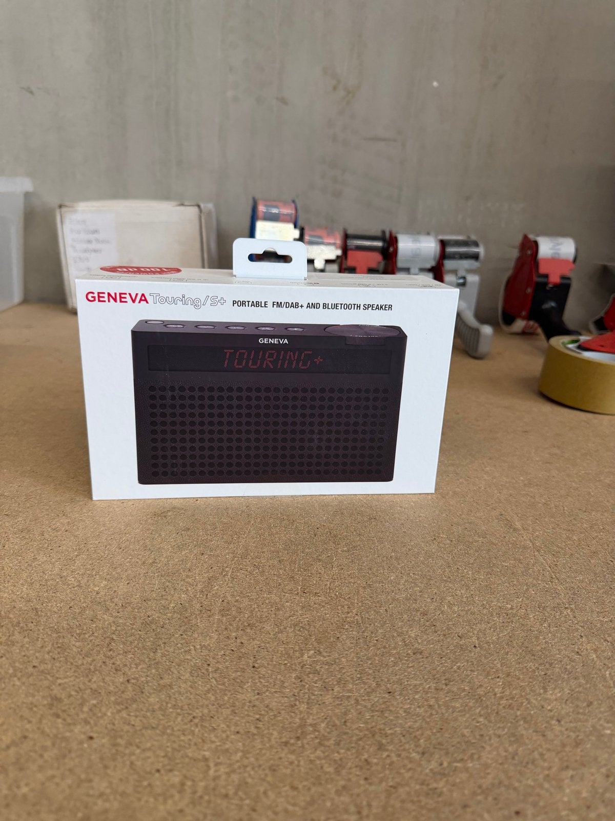 GENEVA Touring/s+ Radio - Wit (Retour gekomen, Nieuw), ., Ophalen of Verzenden, Zo goed als nieuw, .